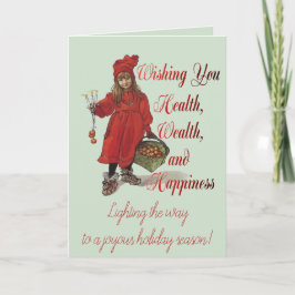 Iduna Wishing You Health Wealth And Happiness カード