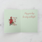 Iduna Wishing You Health Wealth And Happiness カード (内部)