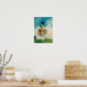 Idyll、1868 (紙付き) ポスター (キッチン)