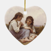 Idylle Enfantine (幼年期の牧歌) セラミックオーナメント (裏面)