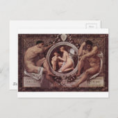 Idylle (Idylls)by Gustavクリムト ポストカード (正面/裏面)