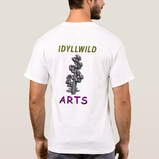 Idyllwildの芸術VA 2017年 Tシャツ (裏面)