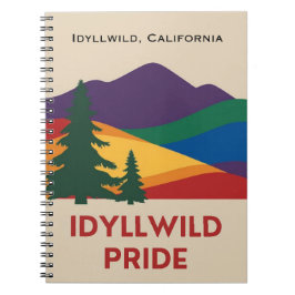 Idyllwildプライドスパイラルノート ノートブック