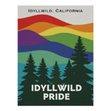 Idyllwildプライドポスター