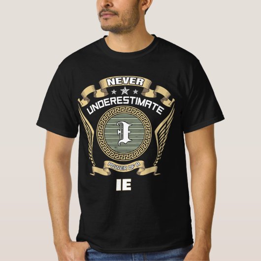 IEの力は侮れない Tシャツ (正面)