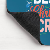 Ie Christmas Crew Santa Hat Holiday Art Matching F マウスパッド (コーナー)