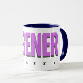 IEBGENER Utility in Mainframe マグカップ (正面右)