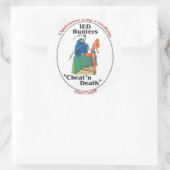 IED Huntersスタンプ ラウンドシール (バッグ)