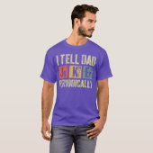 Iell Dad Jokes Periodically Funny Men Fathers Day  Tシャツ (正面フル)