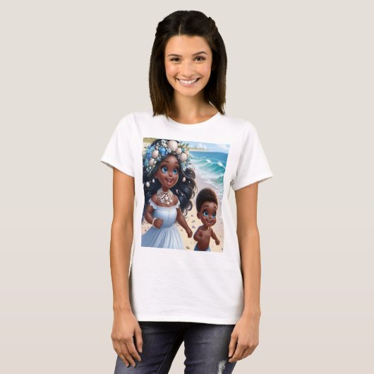 Iemanjá menina tシャツ (正面フル)