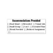 IEP宿泊提供先生 ラバースタンプ (インプリント)