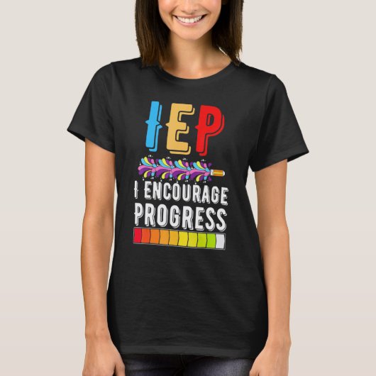 IEP進歩促進特別支援学校 Tシャツ (正面)