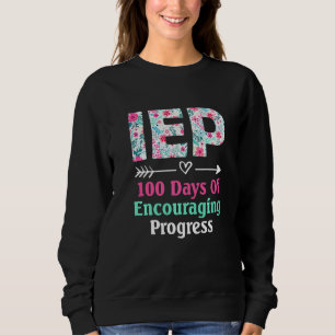 Iep Iは進歩を奨励する特別教育ハッピー1 スウェットシャツ