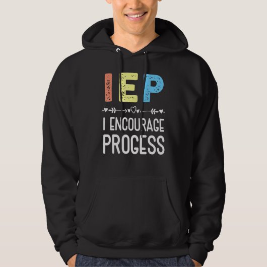 Iep I特別教育学校の発展を奨励 パーカ (正面)