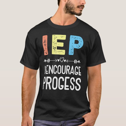 Iep I特別教育学校の発展を奨励 Tシャツ (正面)