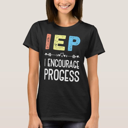 Iep I特別教育学校の発展を奨励 Tシャツ (正面)