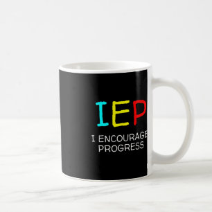 IEP I進学特別教育学校を奨励する コーヒーマグカップ