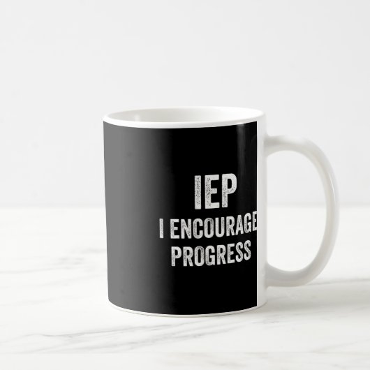 IEP I進学特別教育学校を奨励する コーヒーマグカップ (右)