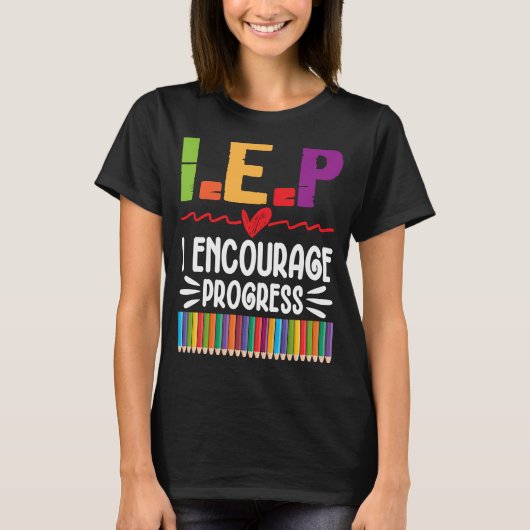 IEP I進学特別教育学校を奨励する Tシャツ (正面)