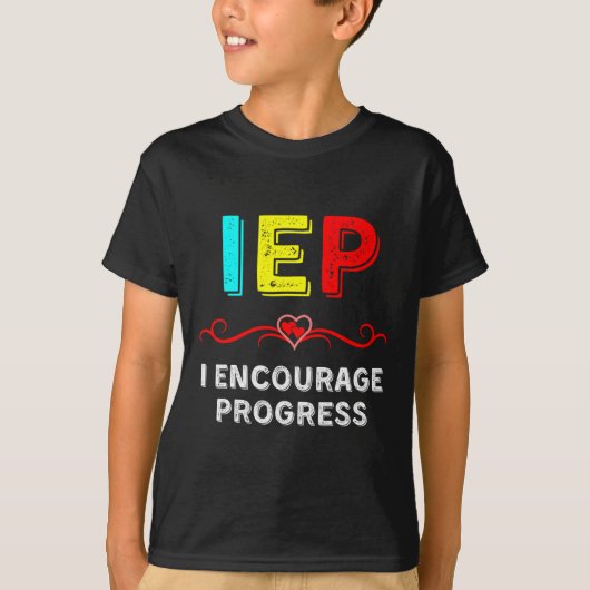 IEP I進学特別教育学校を奨励する Tシャツ (正面)
