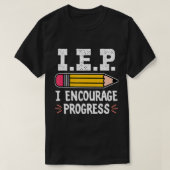 IEP I進学特別教育学校を奨励する Tシャツ (デザイン正面)