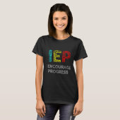 IEP I進学特別教育学校を奨励する Tシャツ (正面フル)