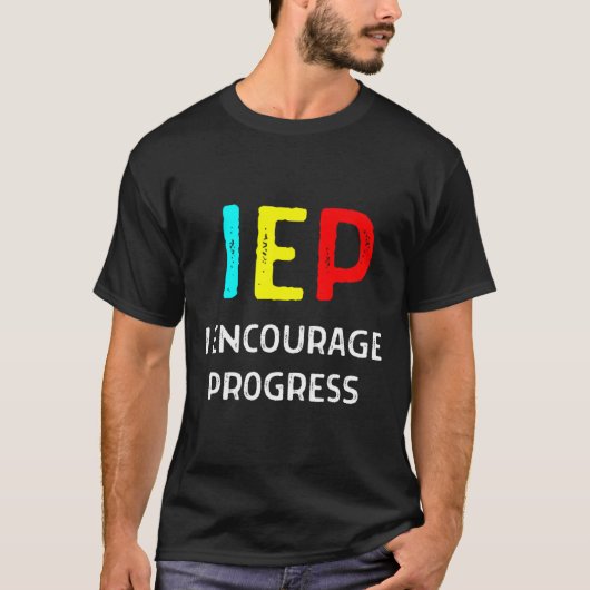 IEP I進学特別教育学校を奨励する Tシャツ (正面)