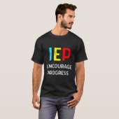 IEP I進学特別教育学校を奨励する Tシャツ (正面フル)