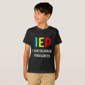 IEP I進学特別教育学校を奨励する Tシャツ (正面フル)