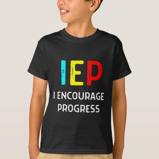 IEP I進学特別教育学校を奨励する Tシャツ (正面)