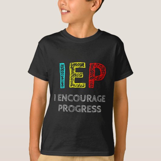 IEP I進学特別教育学校を奨励する Tシャツ (正面)