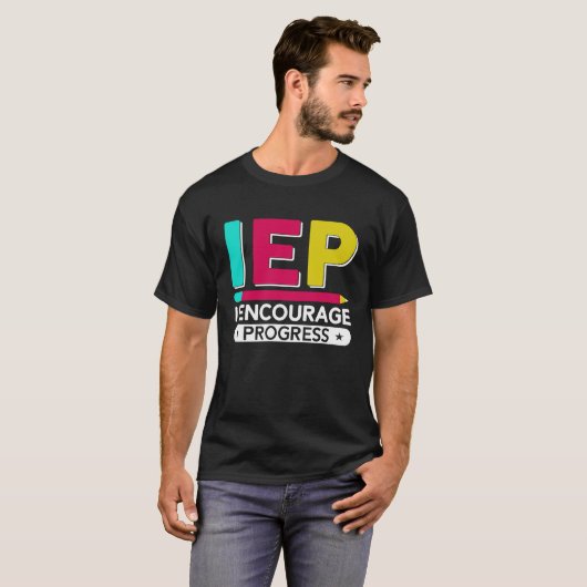 IEP I進学特別教育学校を奨励する Tシャツ (正面フル)