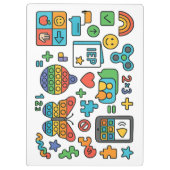 IEP Ideas, Doodles & Snacks | Inclusion クリップボード (裏面)