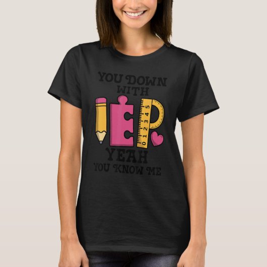 IEP SPED先生特別教育 Tシャツ (正面)