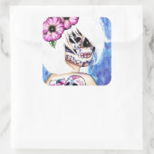 :ies死んだ砂糖の日スカル女 スクエアシール (バッグ)