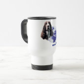 IESSCのロゴのギフト トラベルマグ (正面左)