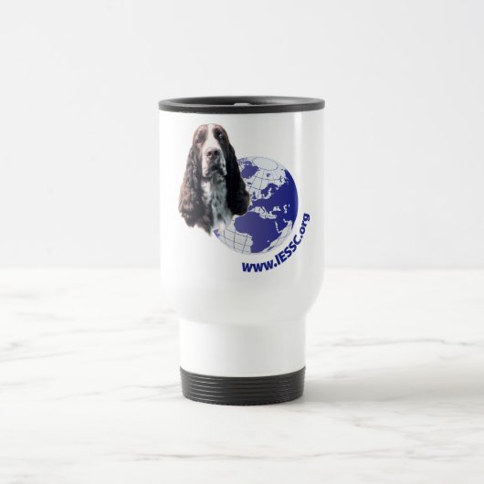 IESSCのロゴのギフト トラベルマグ (中央)