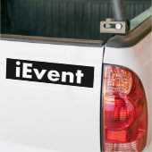 iEventイベントEventing バンパーステッカー (トラック上)
