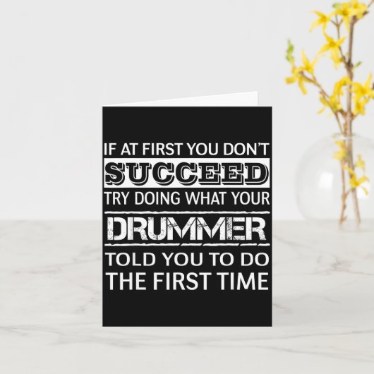 If At First You Don't Succeed Try Doing What Your カード (黄色い花)