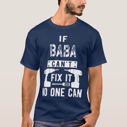 If Baba Cant Fi It No One Can Persia Persian Grand Tシャツ (正面)