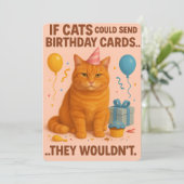 If Cats Could Send Birthday Cards... They Wouldn’t シーズンカード (スタンド正面)