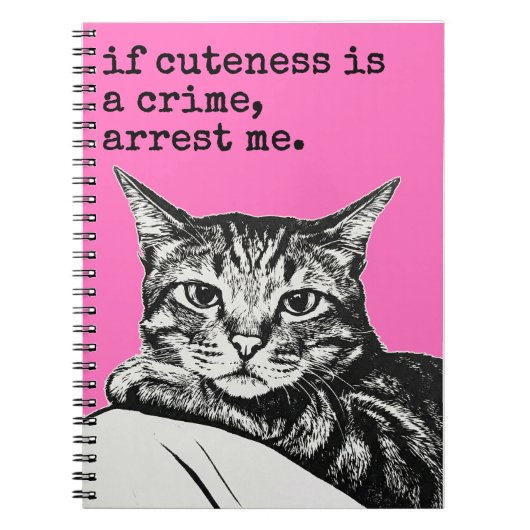 If Cutess is a Crime ノートブック (正面)