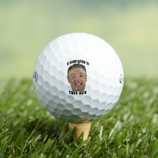 If Found, Return To This Guy Funny Gift For Golfer ゴルフボール