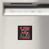 If Hvac Was Easy Funny Technician Joke Design  マグネット (インサイチュ (食洗機))