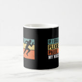If I Collapse Please Pause My WatchFunny Running コーヒーマグカップ (中央)