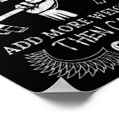 If I Die While Lifting Weights Funny Weightlifting ポスター (角)