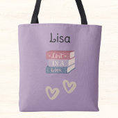 “If I’m missing, check the fantasy section.” トートバッグ