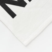 If I Offended You Work On Yourself Funny New Year フリースブランケット (角)