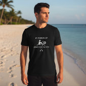 If I Throw Up Please Note My Time Rowing Tシャツ