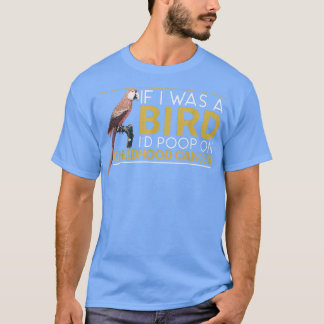 If I Was A Bird I'd Poop On Childhood Cancer Aware Tシャツ